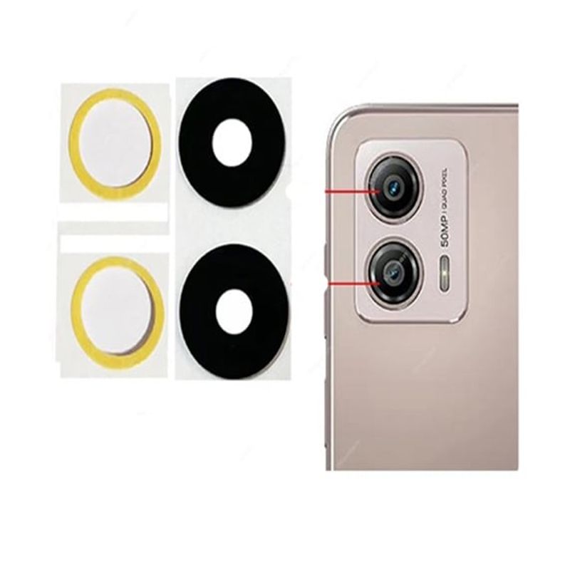 GENERICO - Repuesto lente Vidrio de cámara Motorola G53