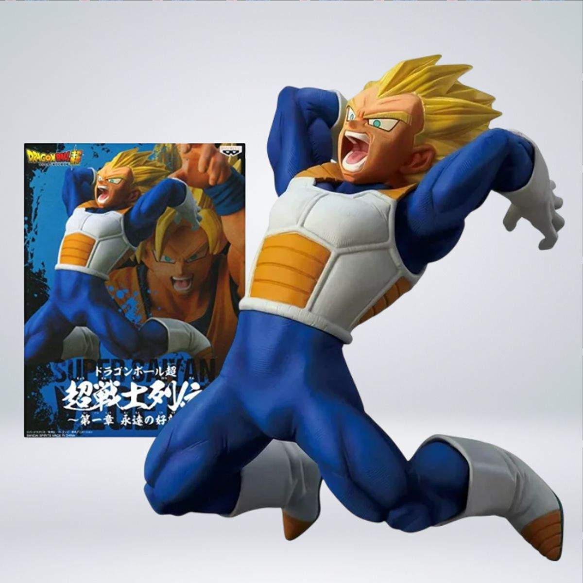 BANPRESTO - FIGURA BANPRESTO VEGETA SUPER SAIYAN TRAJE DE COMBATE