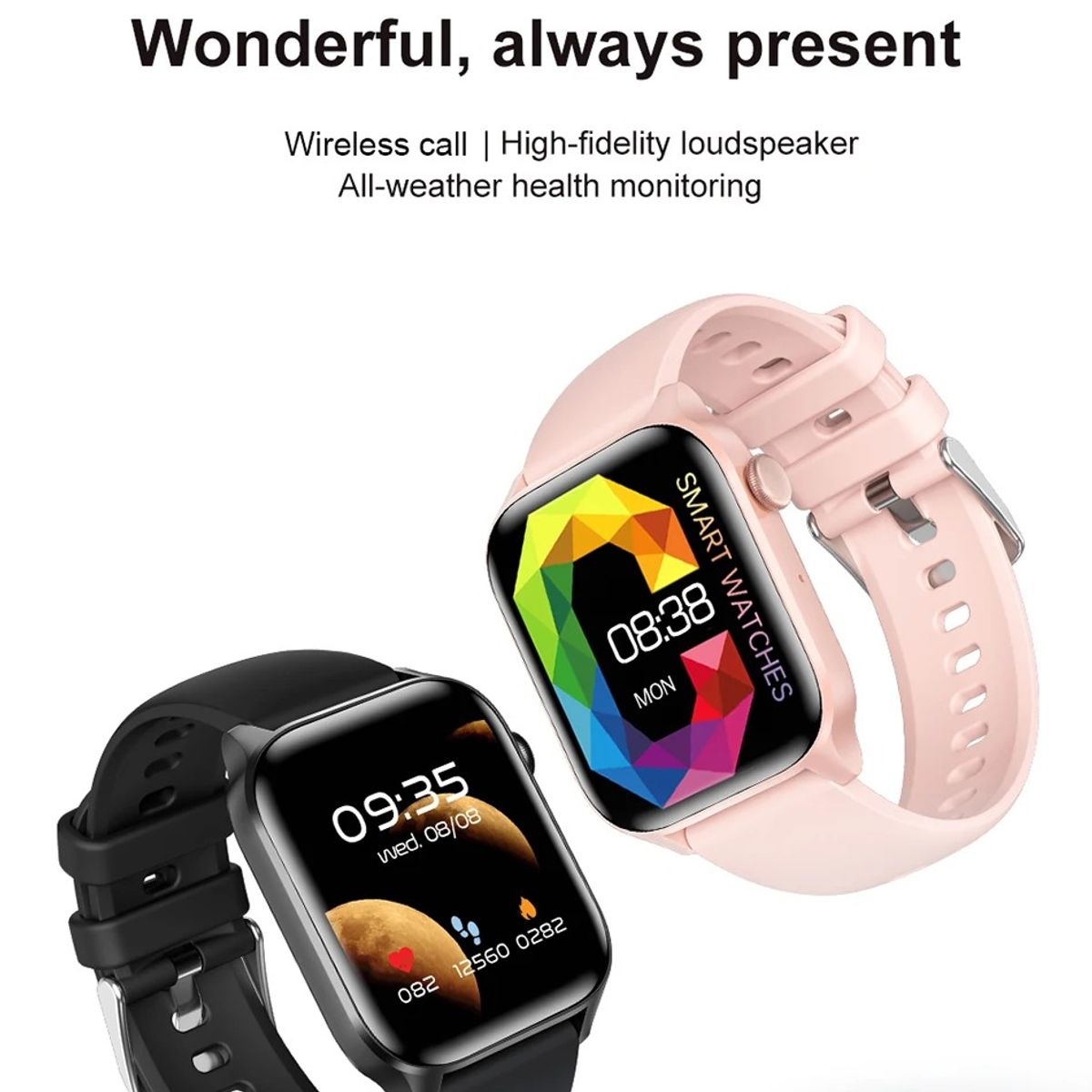 LIGE - SMARTWATCH LIGE - RELOJ INTELIGENTE CON MEDIDOR DE OXIGENO EN SANGRE