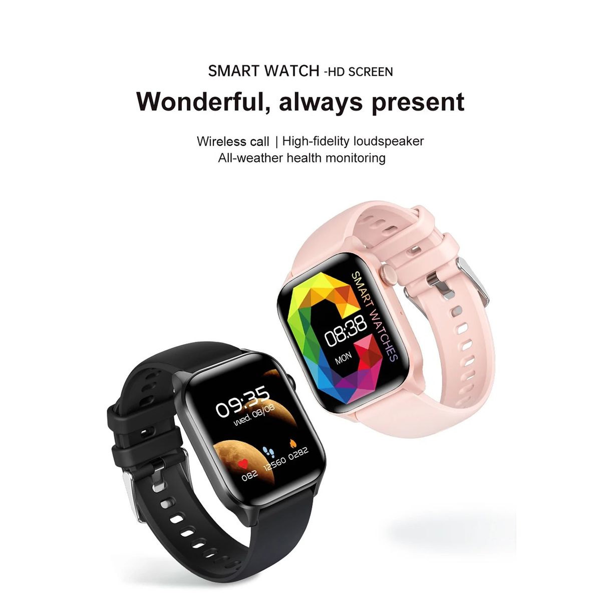 LIGE - SMARTWATCH LIGE - RELOJ INTELIGENTE CON MEDIDOR DE OXIGENO EN SANGRE