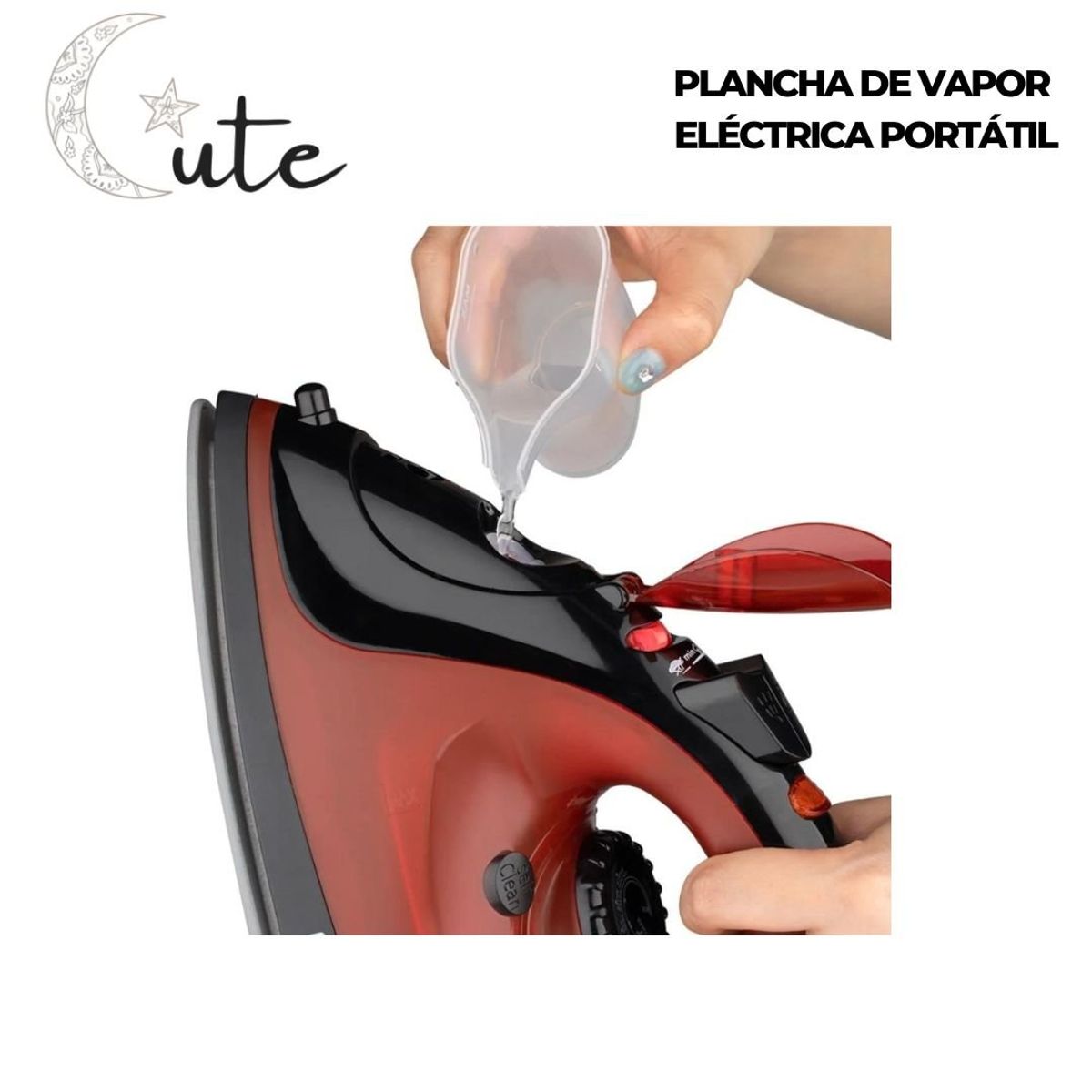 GENERICO - PLANCHA DE VAPOR ELÉCTRICA