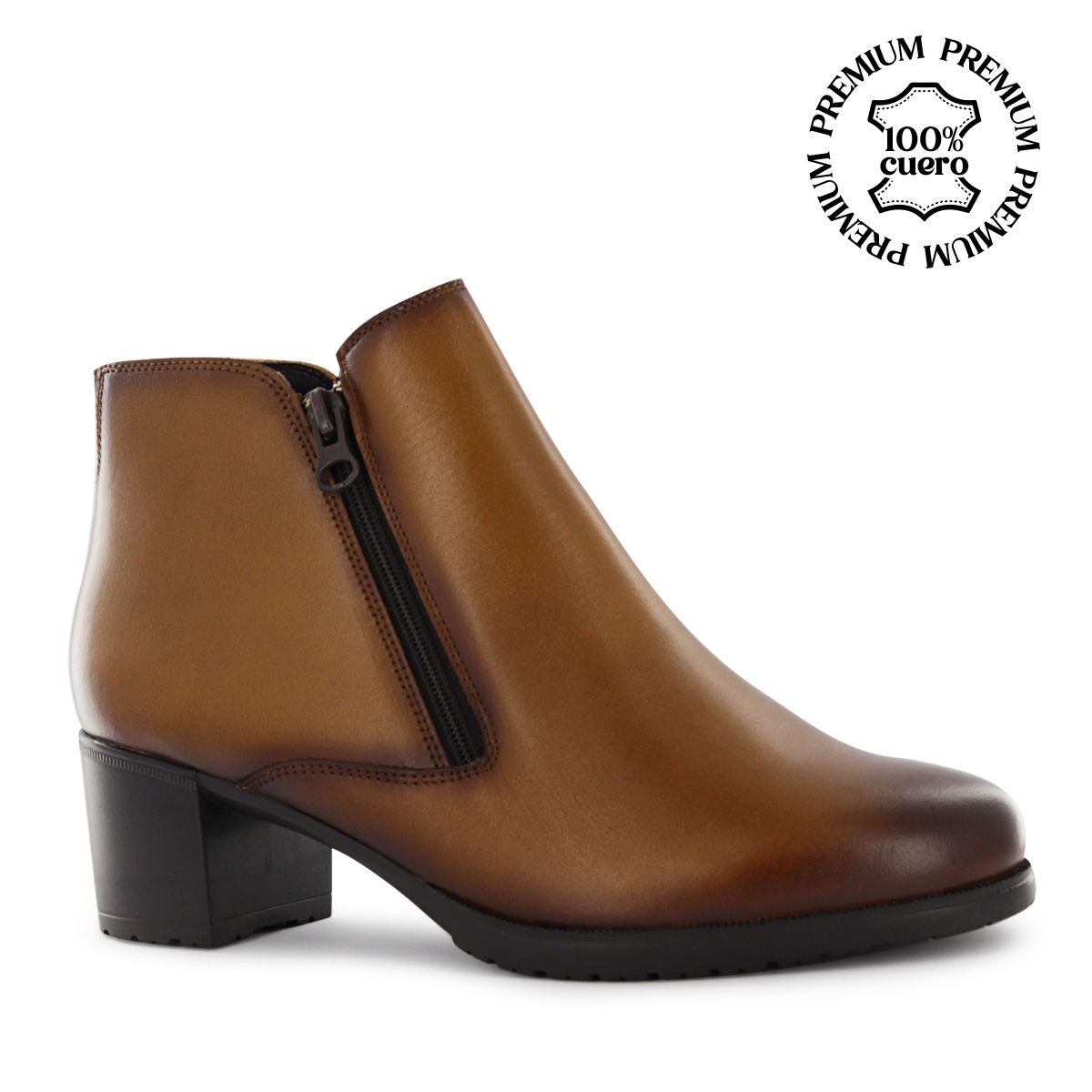 ECCO - Botas Mujer Ecco Alissa07 Toffee Cuero