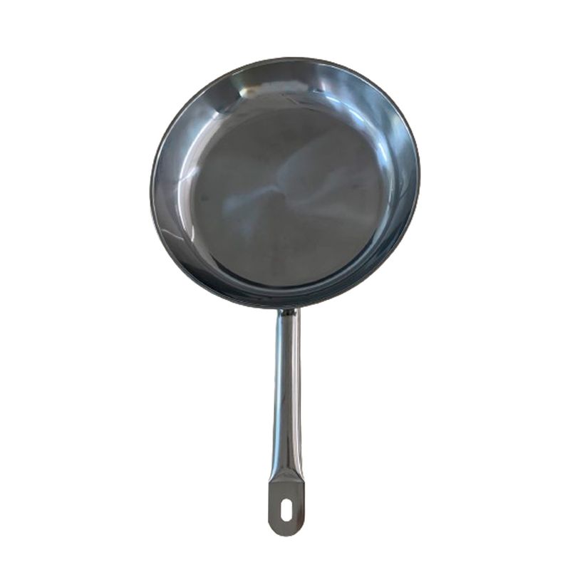 RINOX - Sartén con mango 28x4,8 cm acero inox 443 Rinox