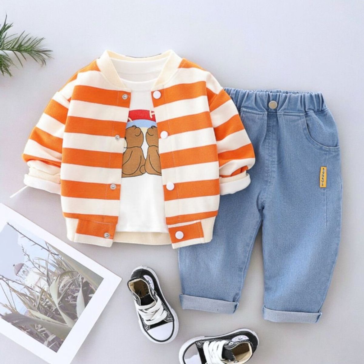 GENERICO - ROPA DE NIÑO BEBÉ  -  ( SET DE 3 PIEZAS )