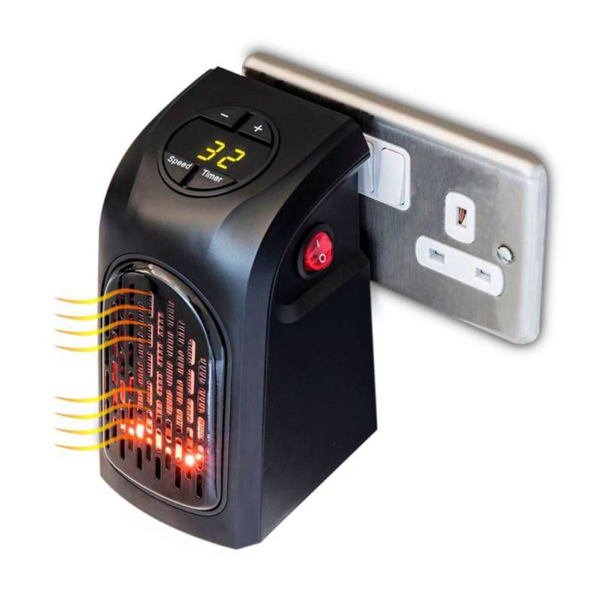OEM - Mini Calefactor 400W Con Control Regula Hasta 32ºC