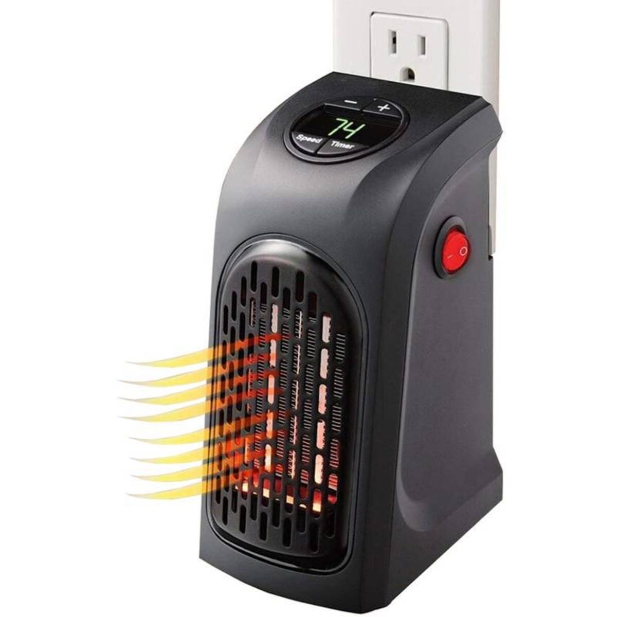 OEM - Mini Calefactor 400W Con Control Regula Hasta 32ºC
