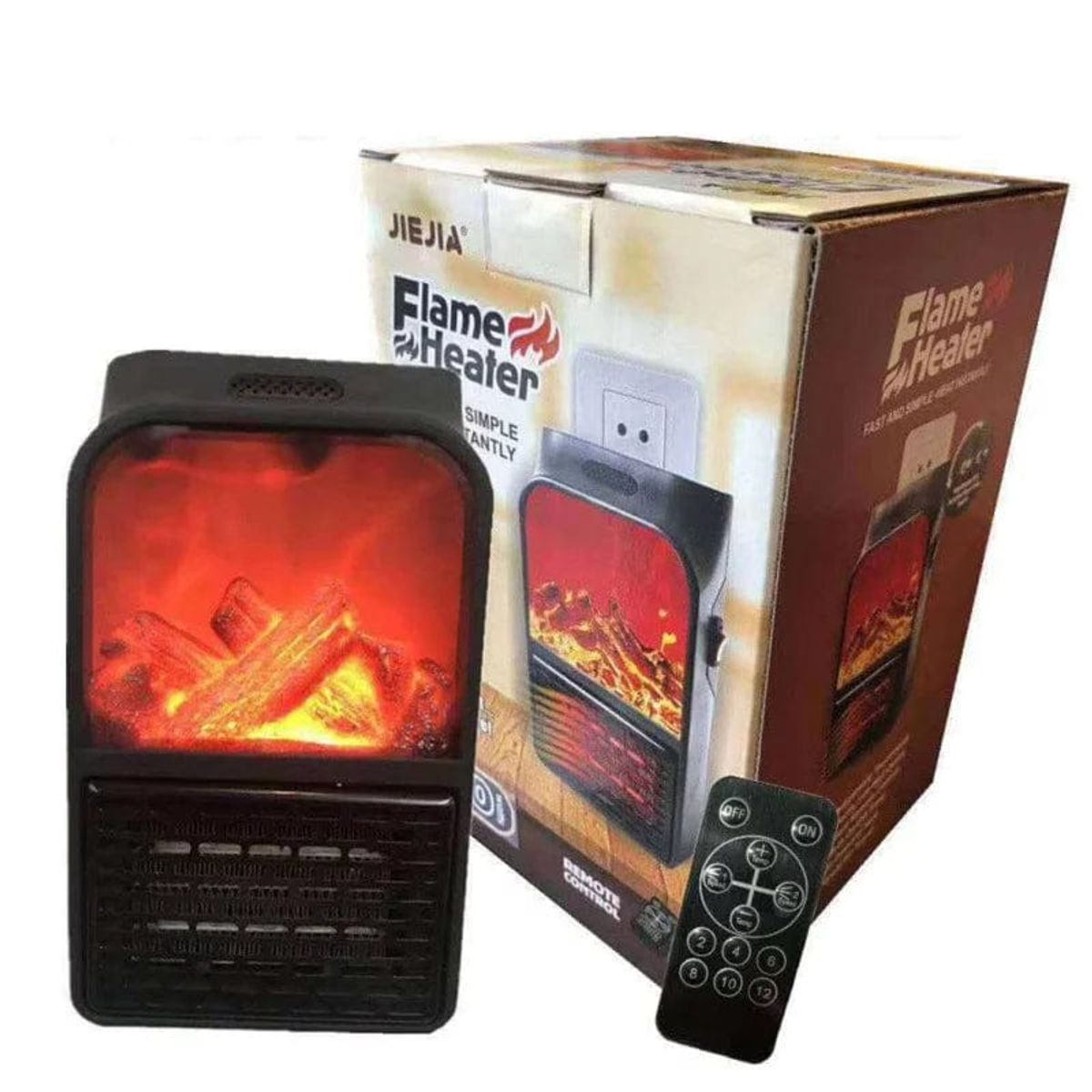 OEM - Mini Calefactor 900W Con Control Regula Hasta 32ºC Oficina Calentador