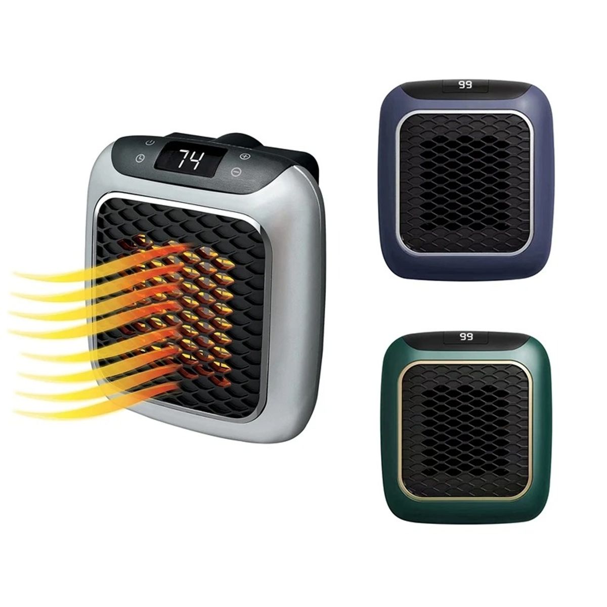 OEM - Mini Calefactor 800W Con Control Regula Hasta 32ºC