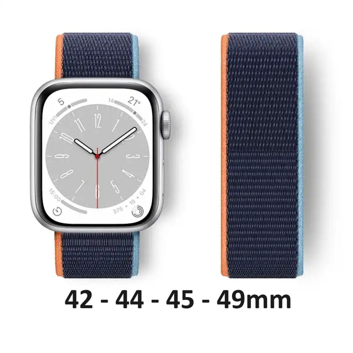 GENERICO - Correa para Apple Watch Serie 7 de 42 44 45 49mm