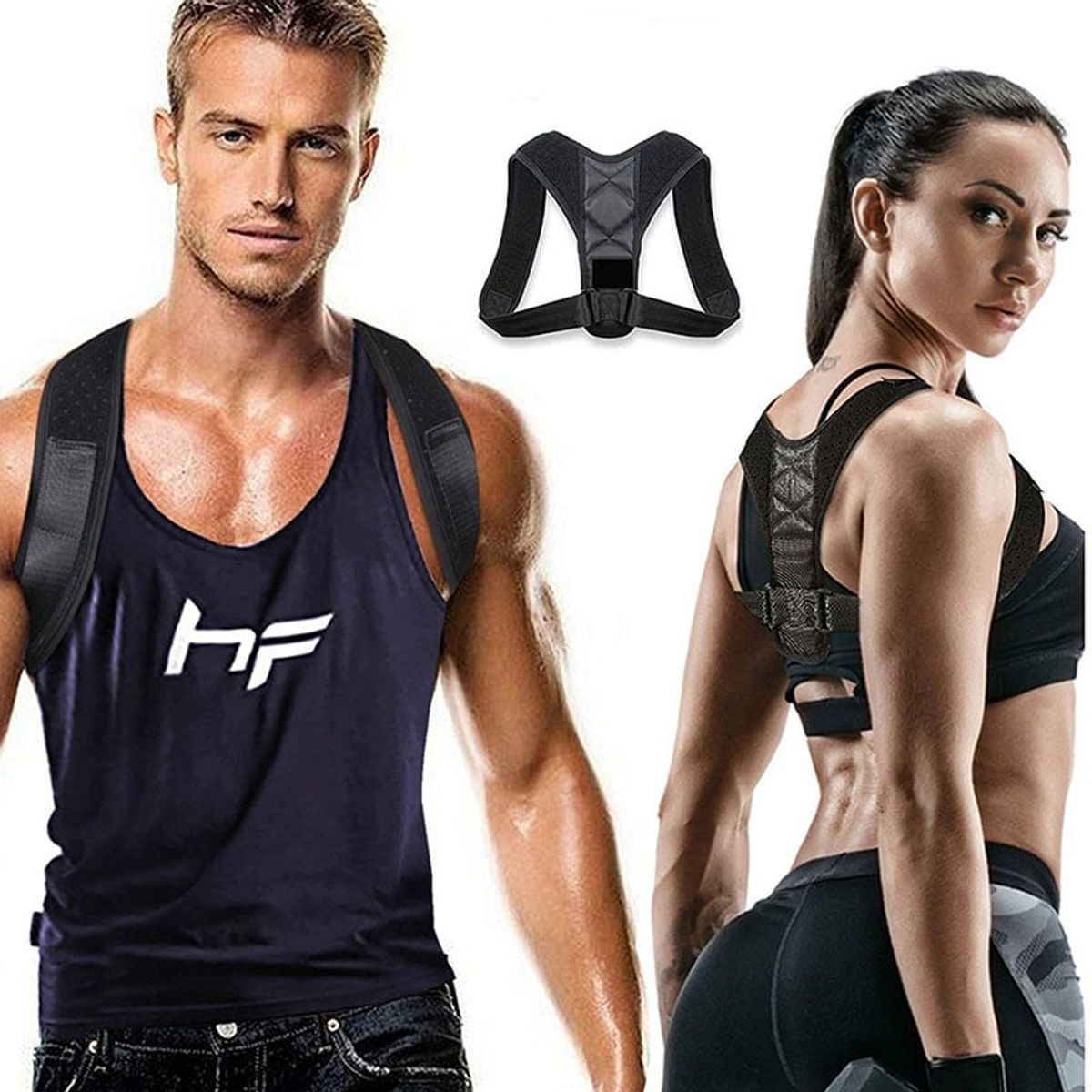 OEM - Corrector De Postura Invisible BBJ04 Ajustable Unisex