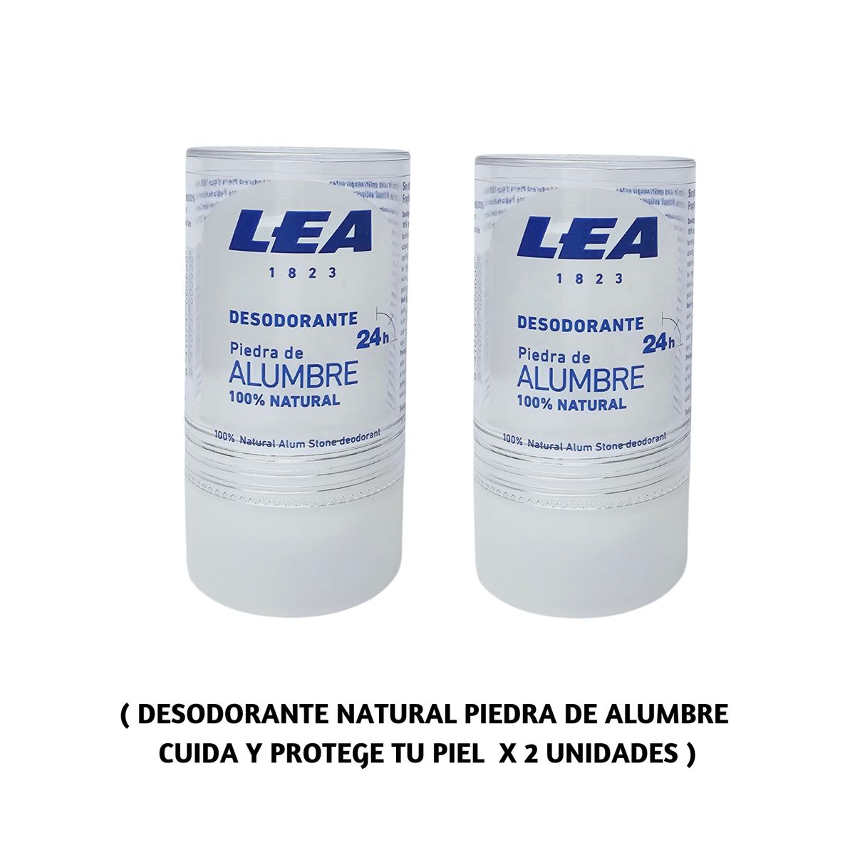 OEM - Desodorante Piedra de Alumbre 100% por ciento Natural x 2uni