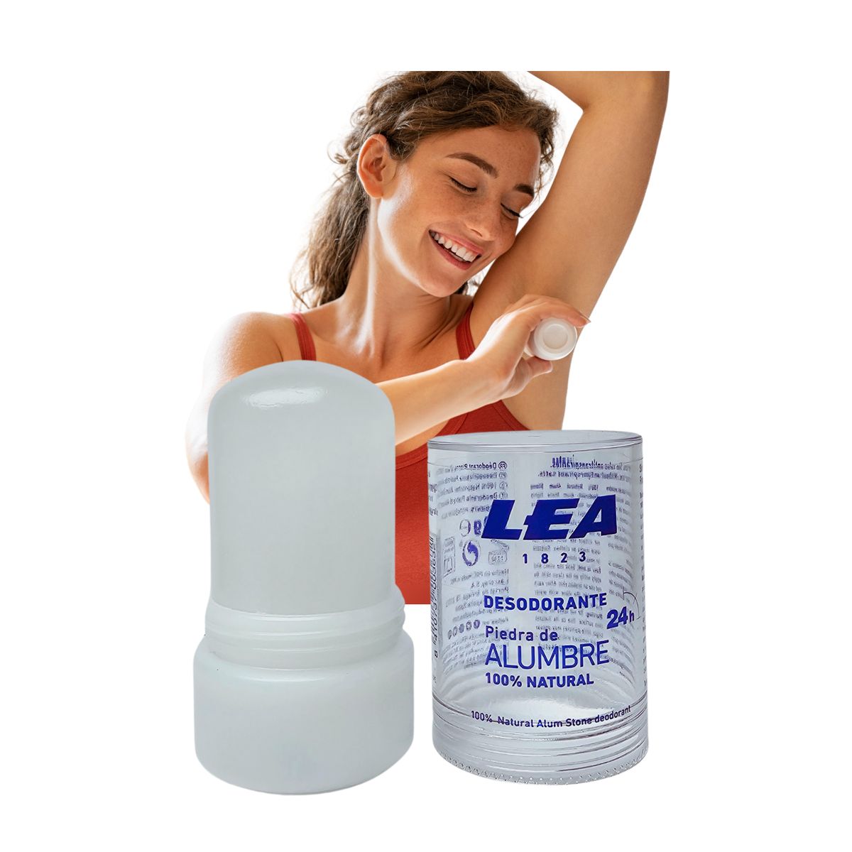 OEM - Desodorante Piedra de Alumbre 100% por ciento Natural x 5uni