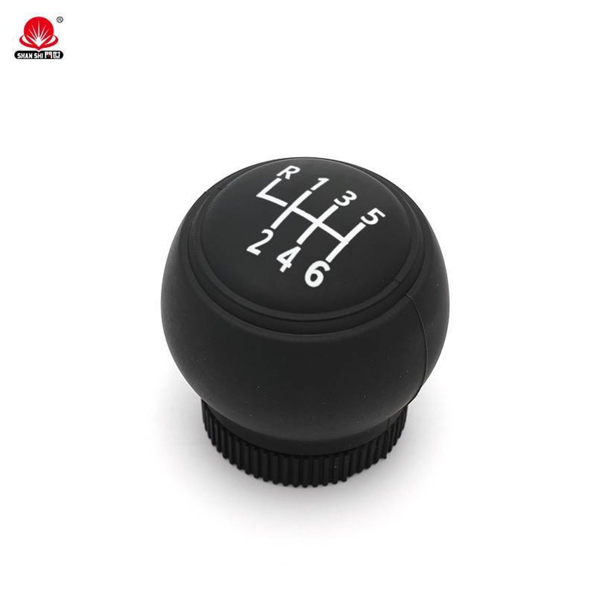 GENERICO - FUNDA PALANCA DE 6 CAMBIOS Y FRENO DE MANO REDONDO NEGRO