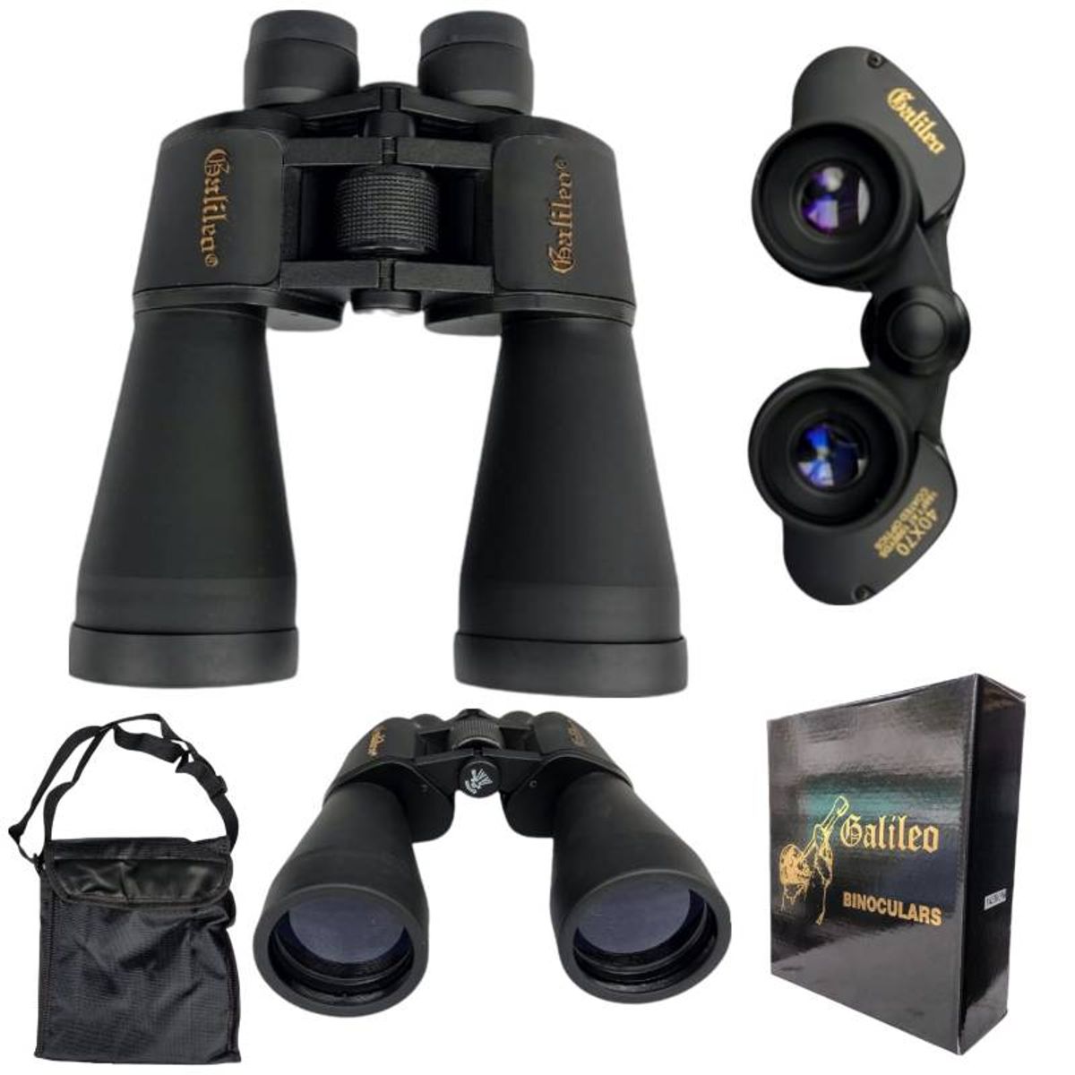 OEM - Binoculares GALILEO 40 × 70 Largo Alcance y Buena Nitidez