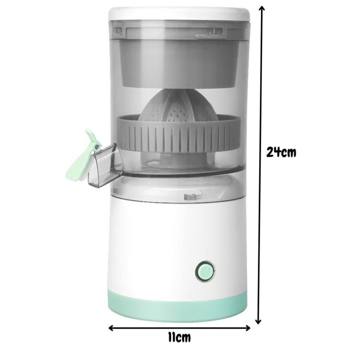 OEM - Exprimidor de Naranjas Eléctrico Portátil y Recargable