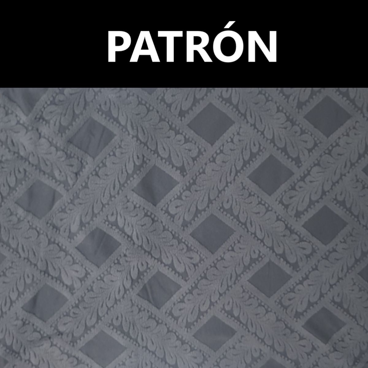 GENERICO - Pack 4 Fundas elástica para silla de comedor rombo gris