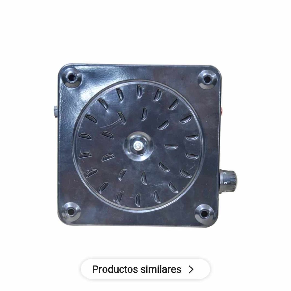 GENERICO - Cocina 1 Hornilla RAF 1000W Portatil Antiadherente en Negro