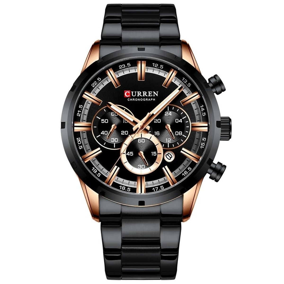 OEM - Reloj Hombre CU-8355 Negro Cronógrafos