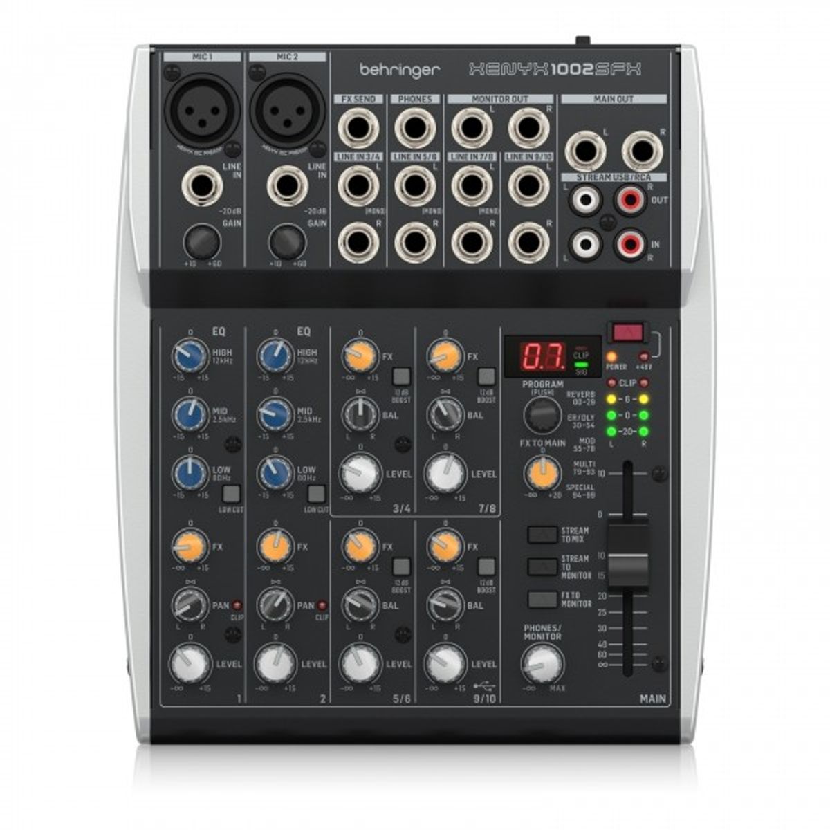 BEHRINGER - Mezclador Analógico Behringer XENYX 1002SFX
