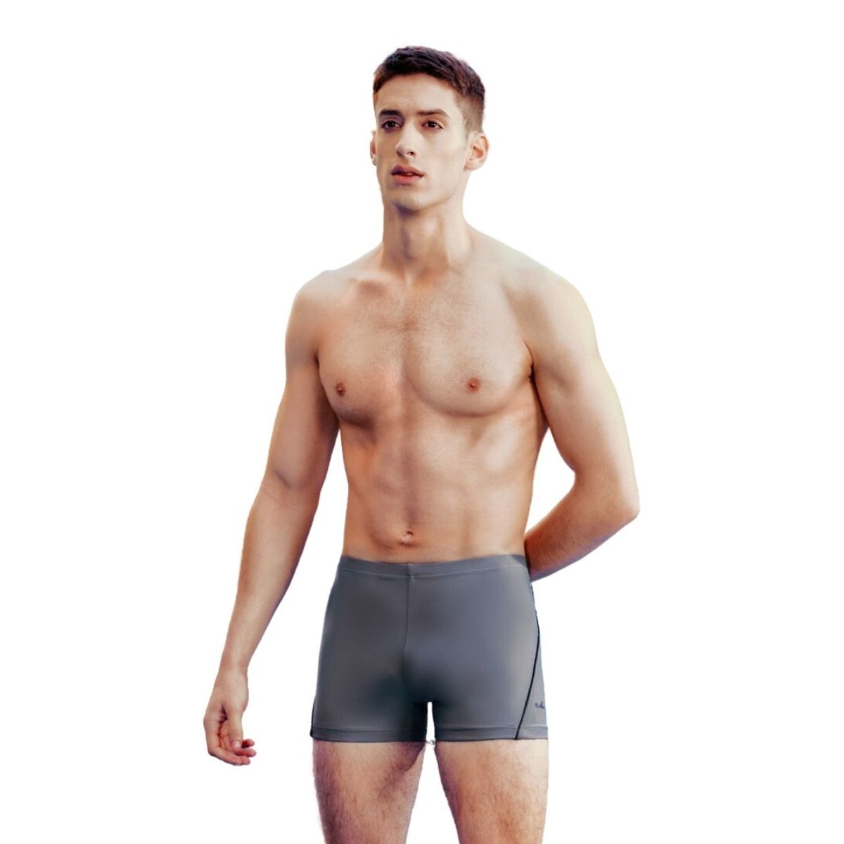 TYT SPORTS - Traje de Baño Hombre YINGFA Trunks Color Solid