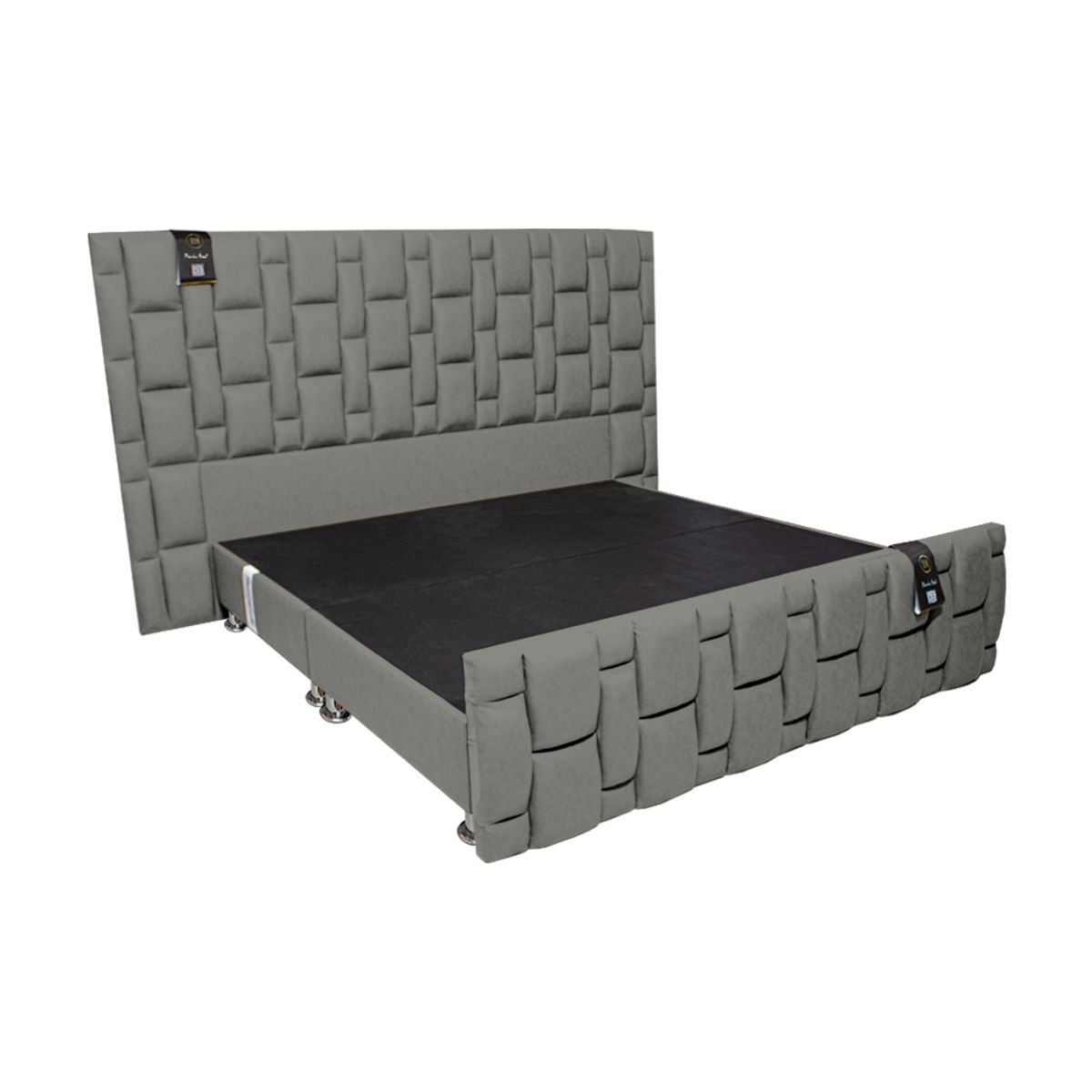 BARAKA HOME - Dormitorio Piecera Throne Qs - Pranna Plata