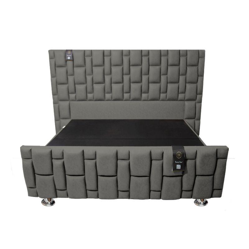 BARAKA HOME - Dormitorio Piecera Throne Ks - Pranna Plata