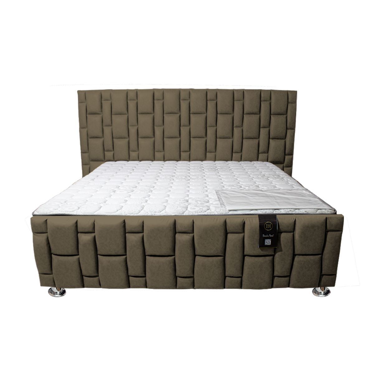 BARAKA HOME - Dormitorio Piecera Throne Pocket Vip Qs - Pranna Cobre