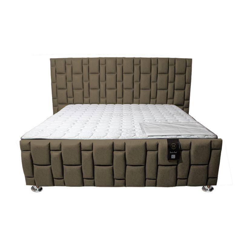 BARAKA HOME - Dormitorio Piecera Throne Pocket Vip Qs - Pranna Cobre