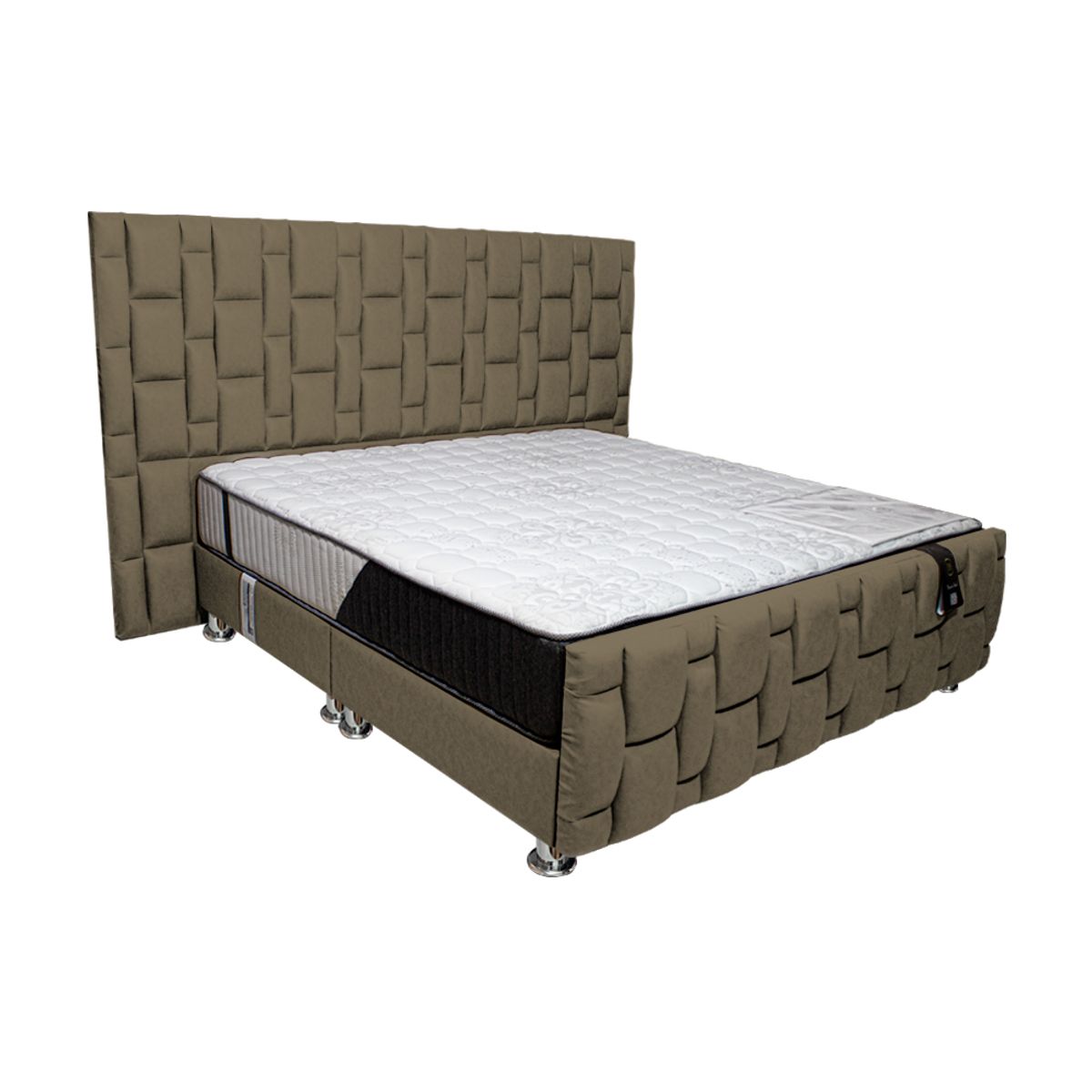 BARAKA HOME - Dormitorio Piecera Throne Pocket Vip Qs - Pranna Cobre