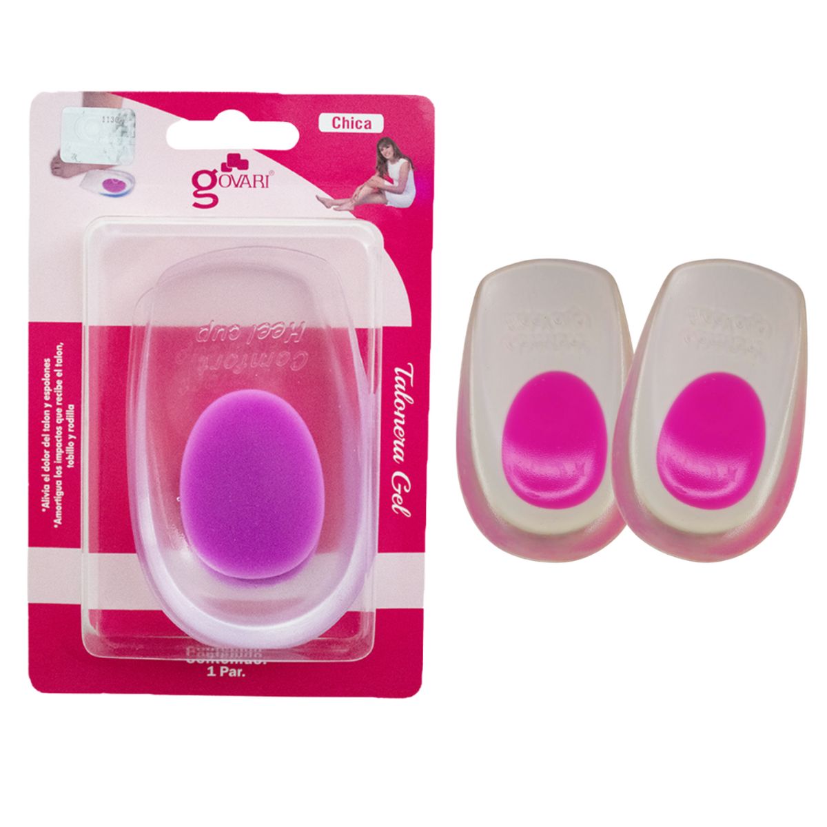 GENERICO - Talonera de gel para espolón calcáneo