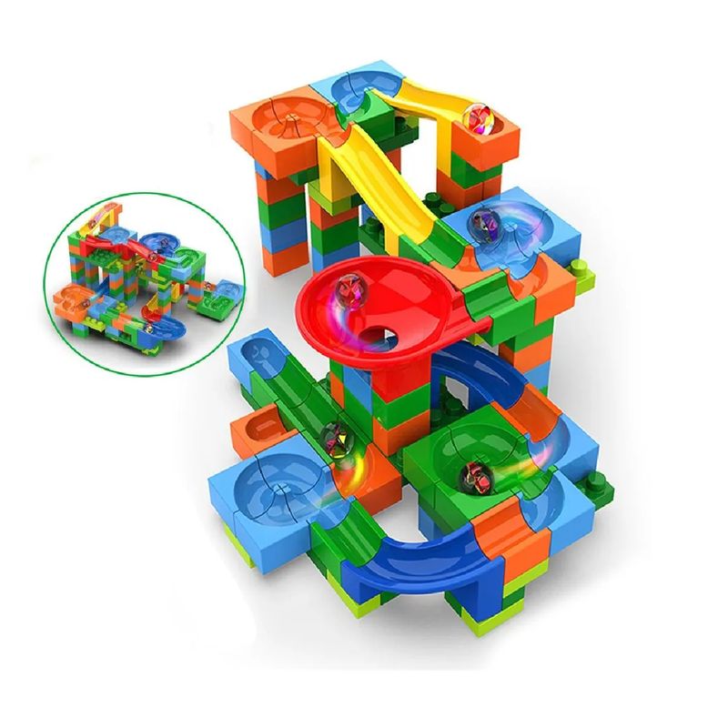 JP SOPORTECOM - JUEGO DE BLOQUE DE CONSTRUCCION  TRACK MAZE 180 PIEZAS