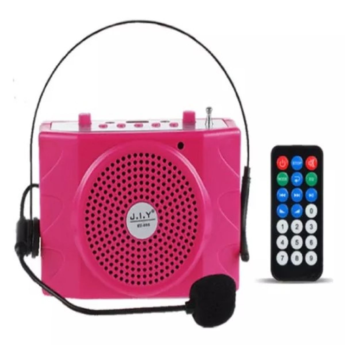 OEM - Megafono Altavoz Parlante Recargable con Micrófono con Bluetooth