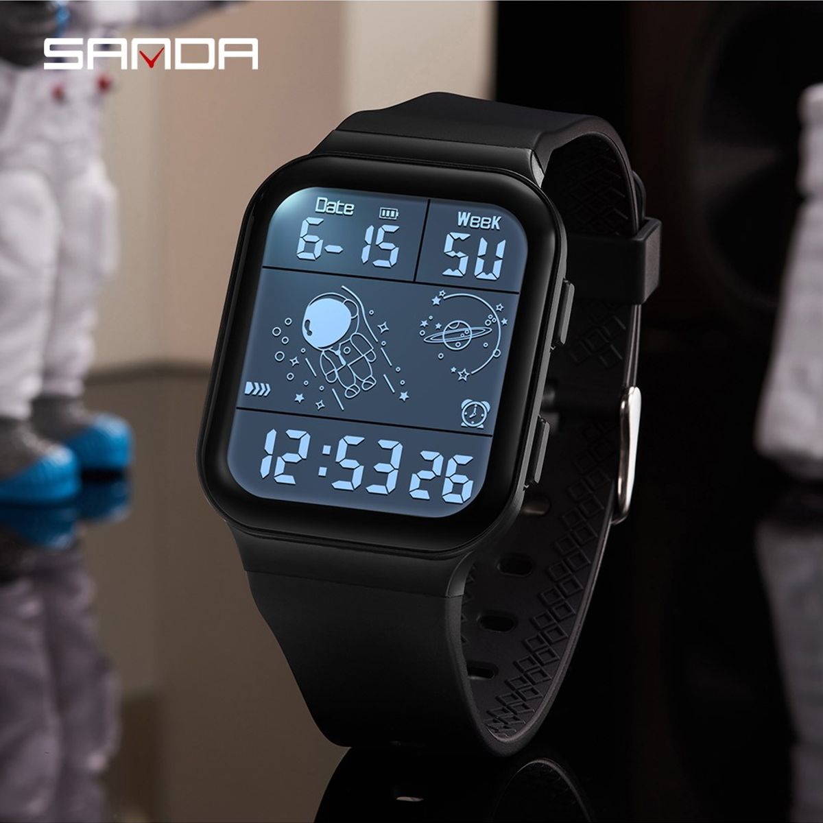 SANDA - Reloj Hombre SANDA 6052 Astronaut Digital