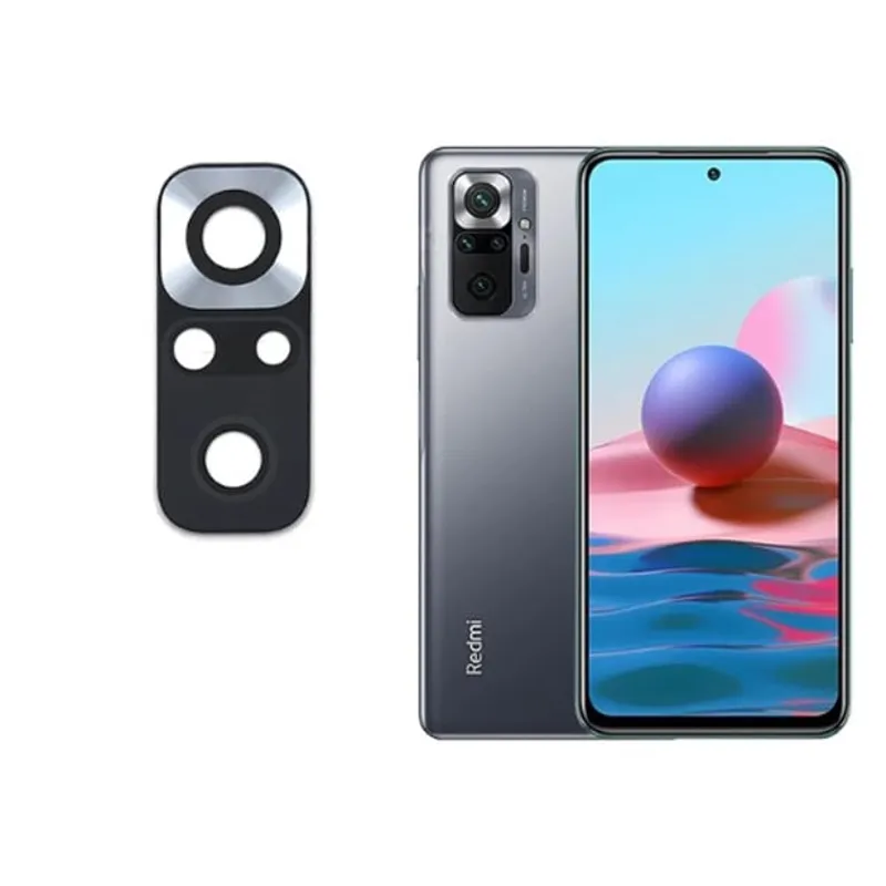 GENERICO - Repuesto lente Vidrio de cámara Xiaomi Redmi Note 10 PRO