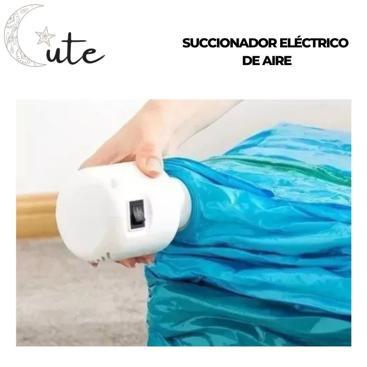 GENERICO - SUCCIONADOR ELÉCTRICO DE AIRE
