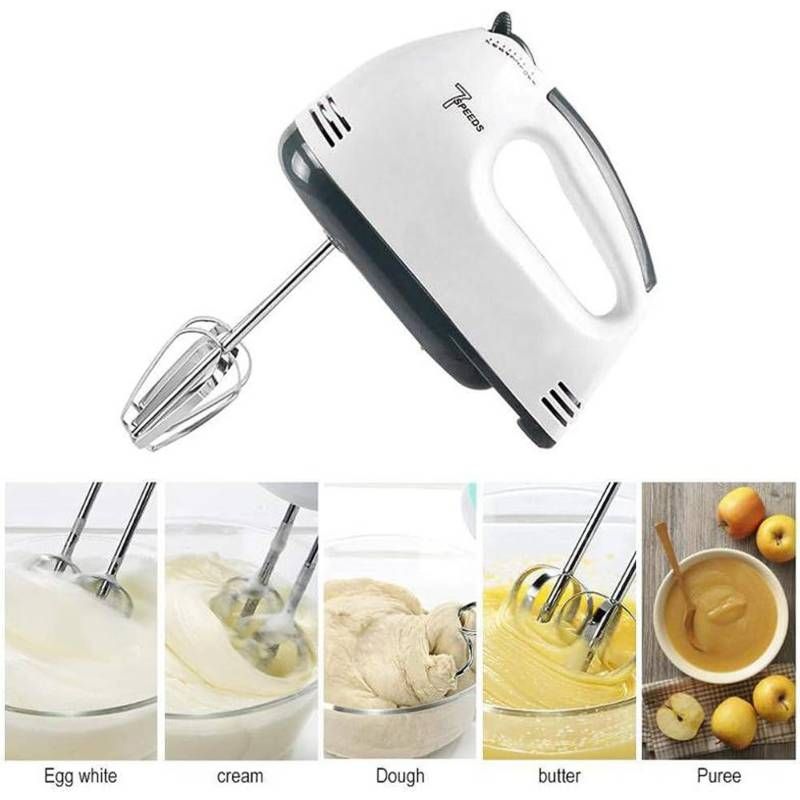 OEM - Batidora 7Velocidades Electrica de Mano de Reposteria Huevos Mayonesa