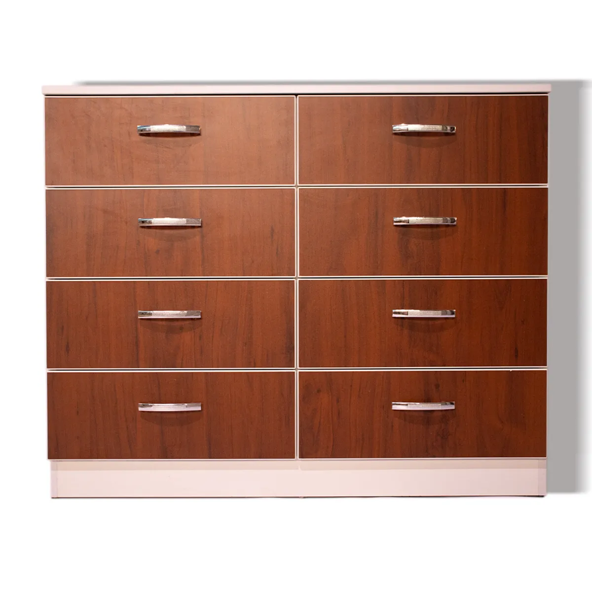 MUEBLES MACRUMO - Cómoda 8 Cajones Cedro - Armado