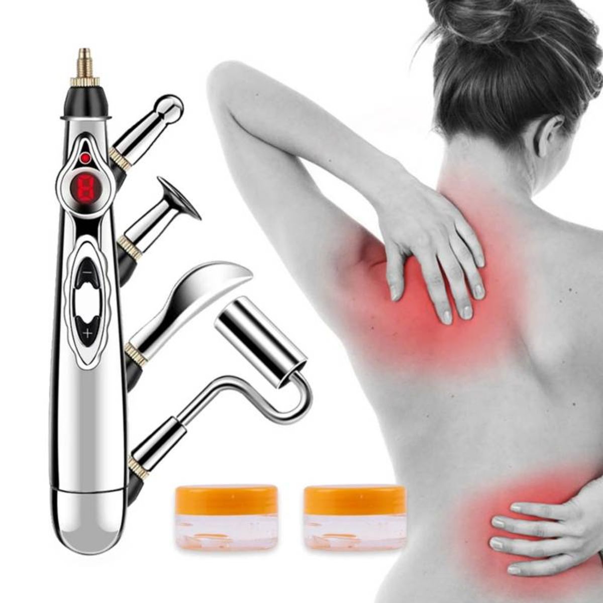 OEM - Pluma Lapiz de Electroterapia Acupuntura Meridiano Terapia de Energía