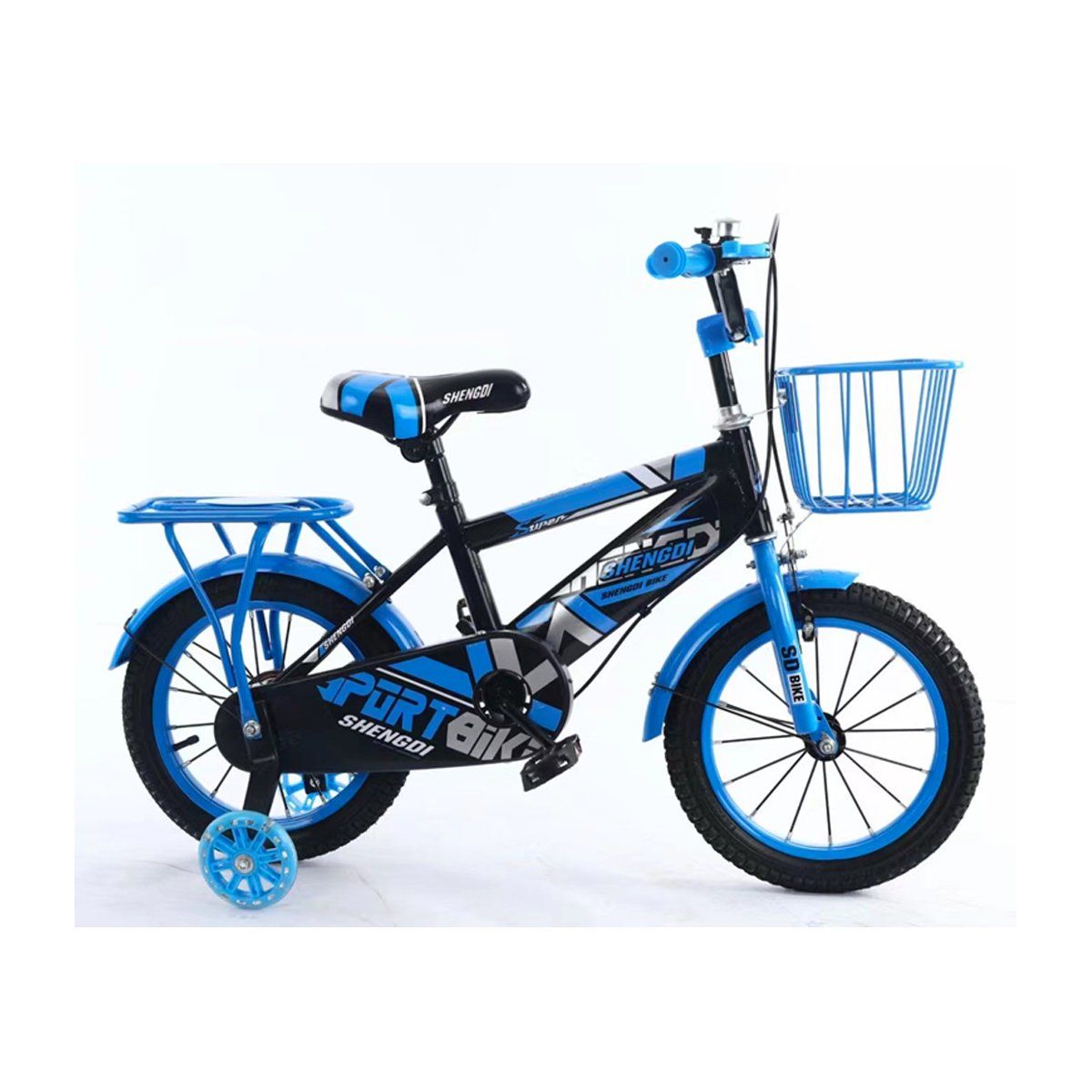 GENERICO - Bicicleta Para Niños Infantil Kids Aro12 Azul