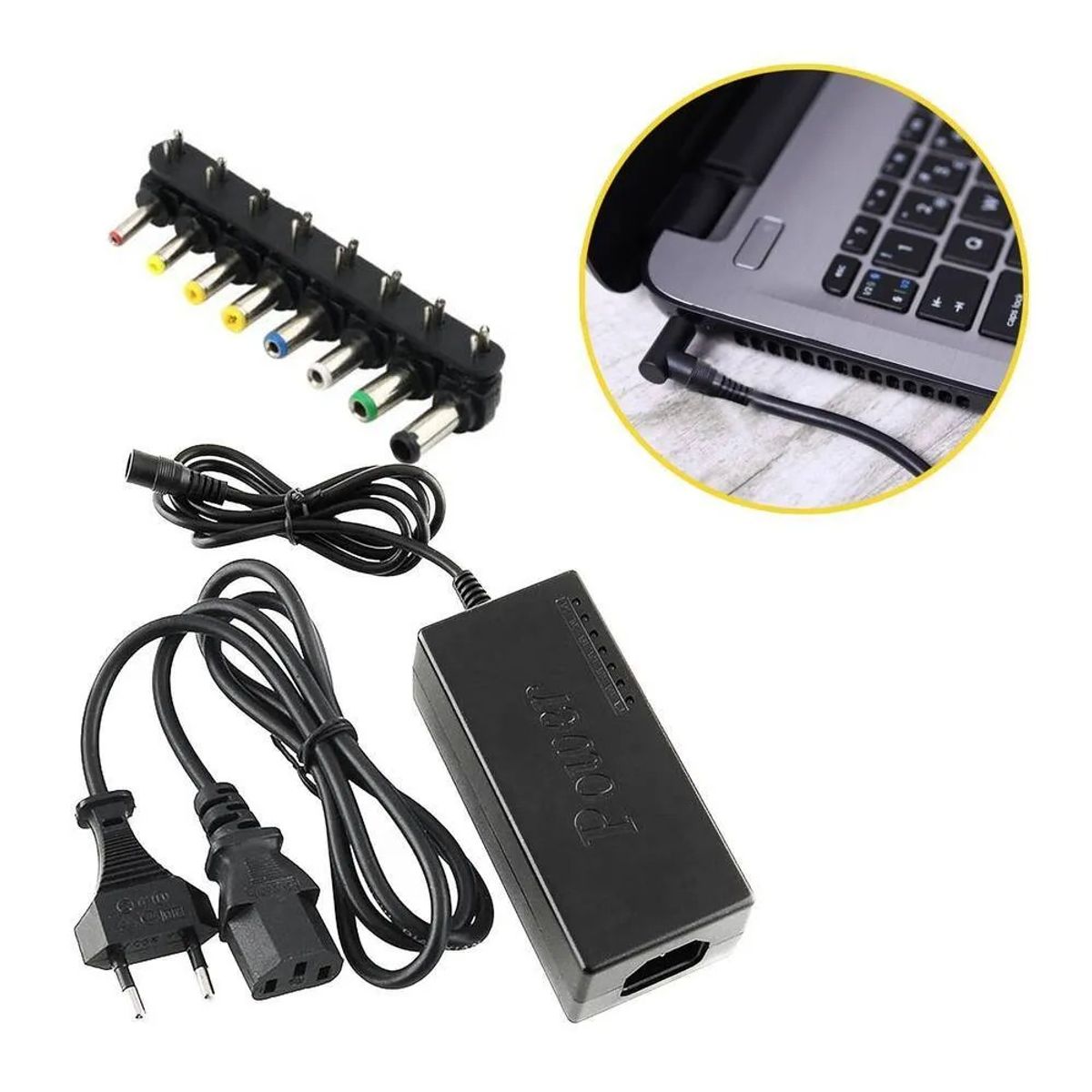 OEM - Cargador Para Laptop Universal para Todas Las Marcas 12v-24v 120w