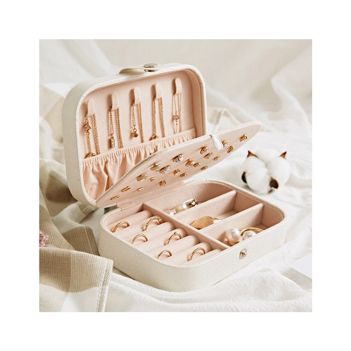 GRETAIL - Joyero Organizador De Joyas Cofre Portatil