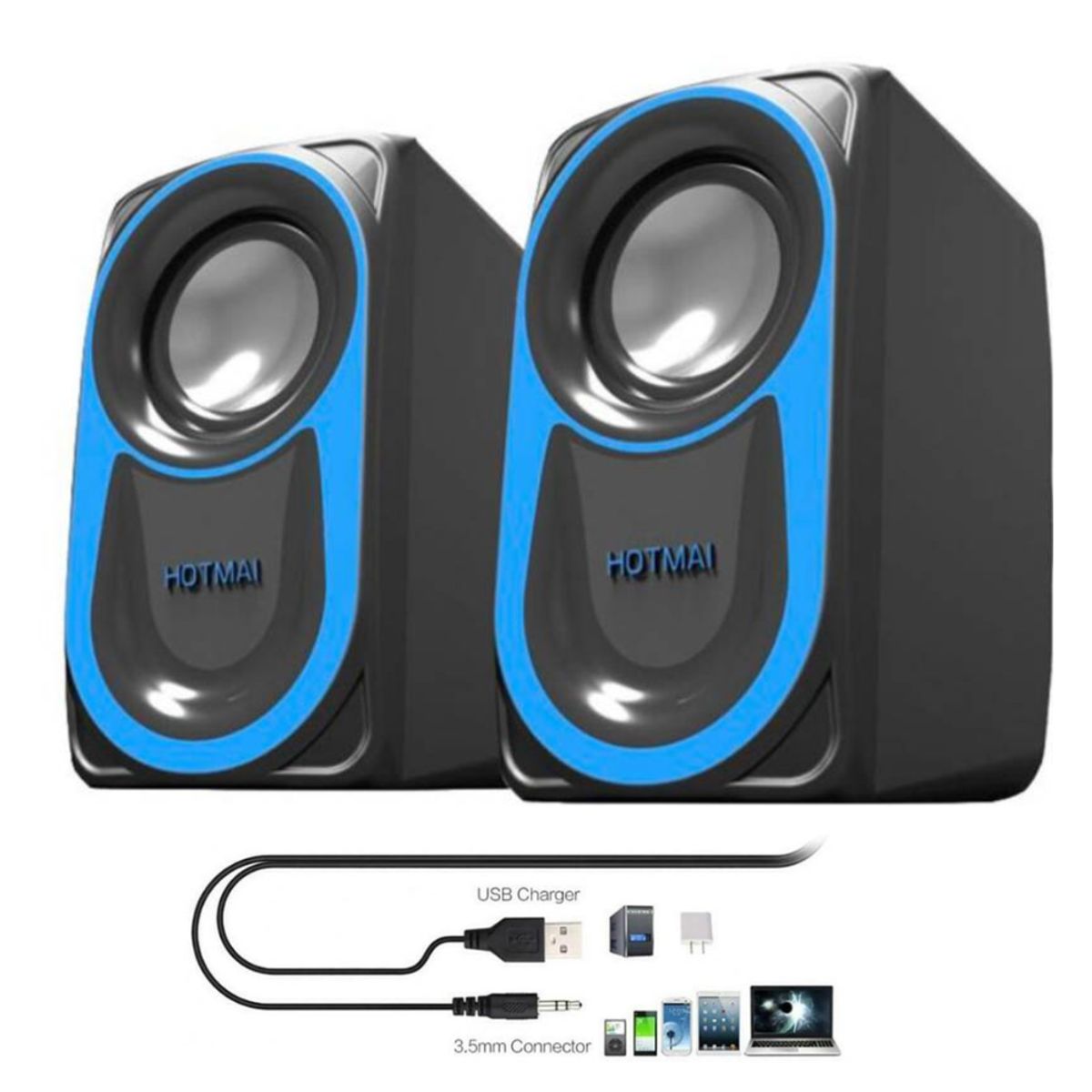 GENERICO - Parlante Multimedia para Laptop PC Computadores  HN-88