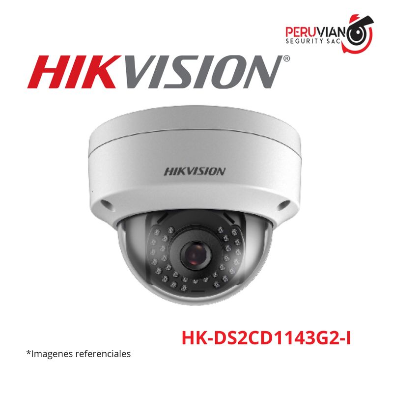 HIKVISION - DOMO IP CON IR EXTERIOR 4MP HK-DS2CD1143G2-I