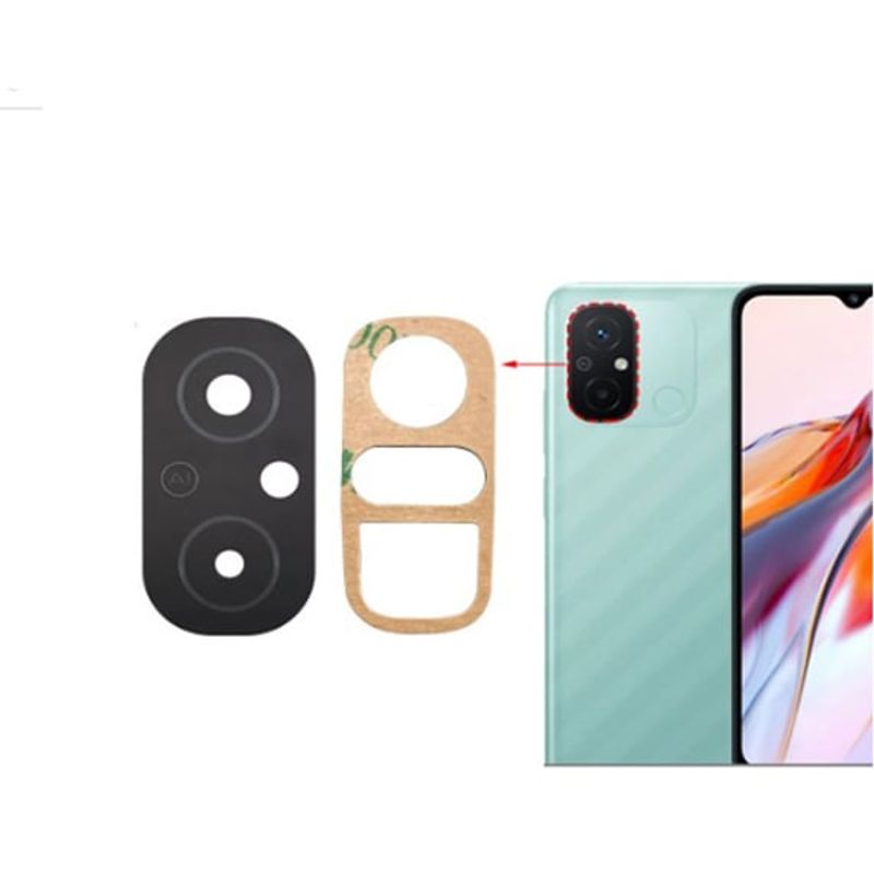 GENERICO - Repuesto lente Vidrio de cámara Xiaomi Redmi 12C