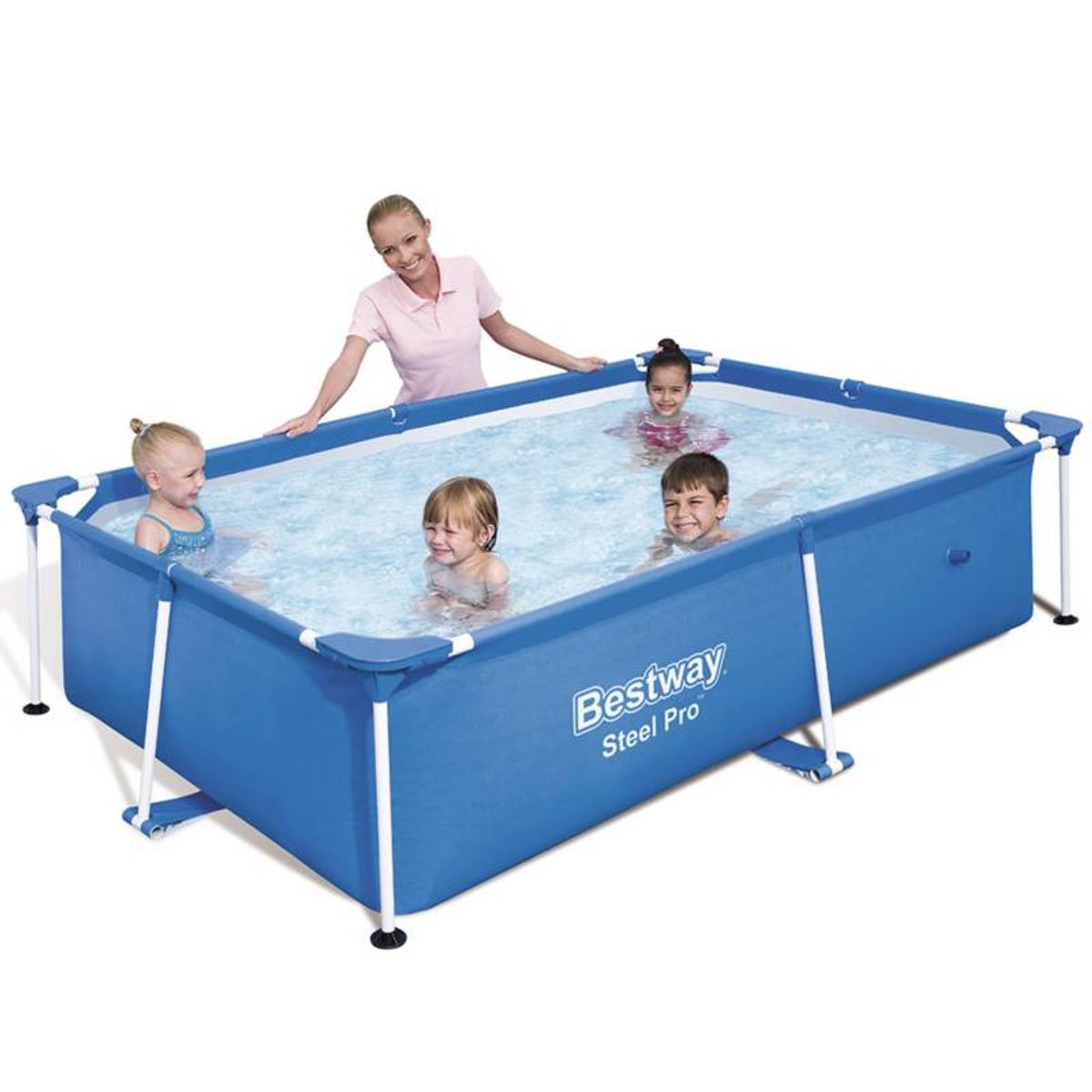 BESTWAY - Bestway - Piscina Estructural Rectangular 239x150x58cm