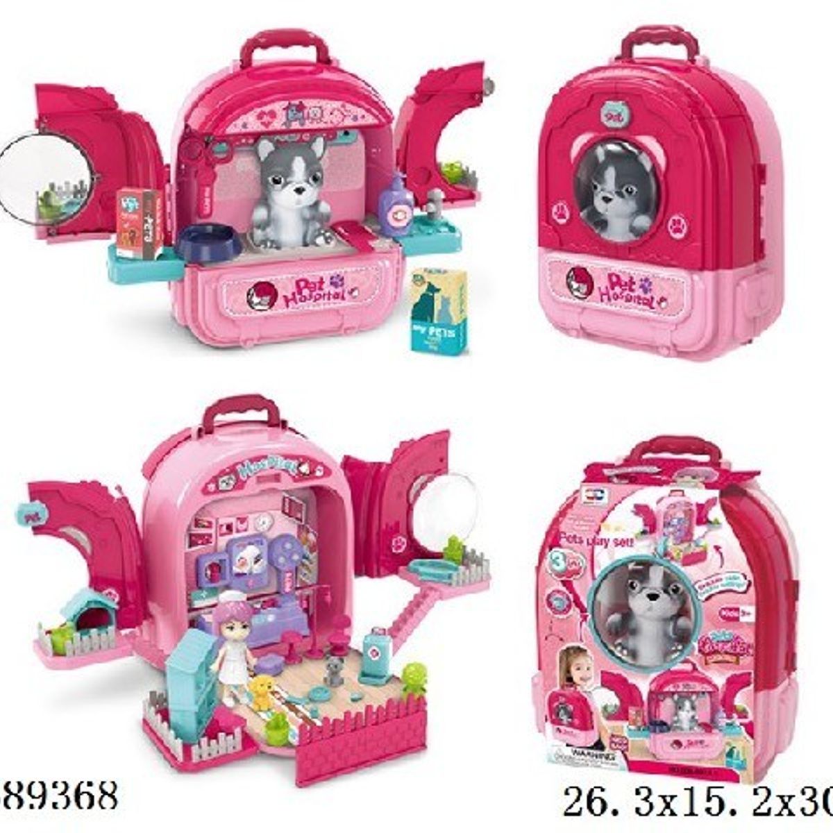 XIONG CHENG - MOCHILA SET DE MASCOTAS MY-PETS