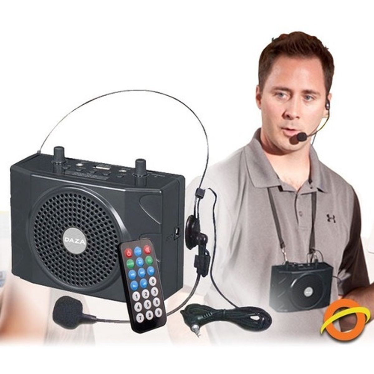 OEM - Sistema de Audio con Altavoz Portable y Bluetooth Megafono Recargable.