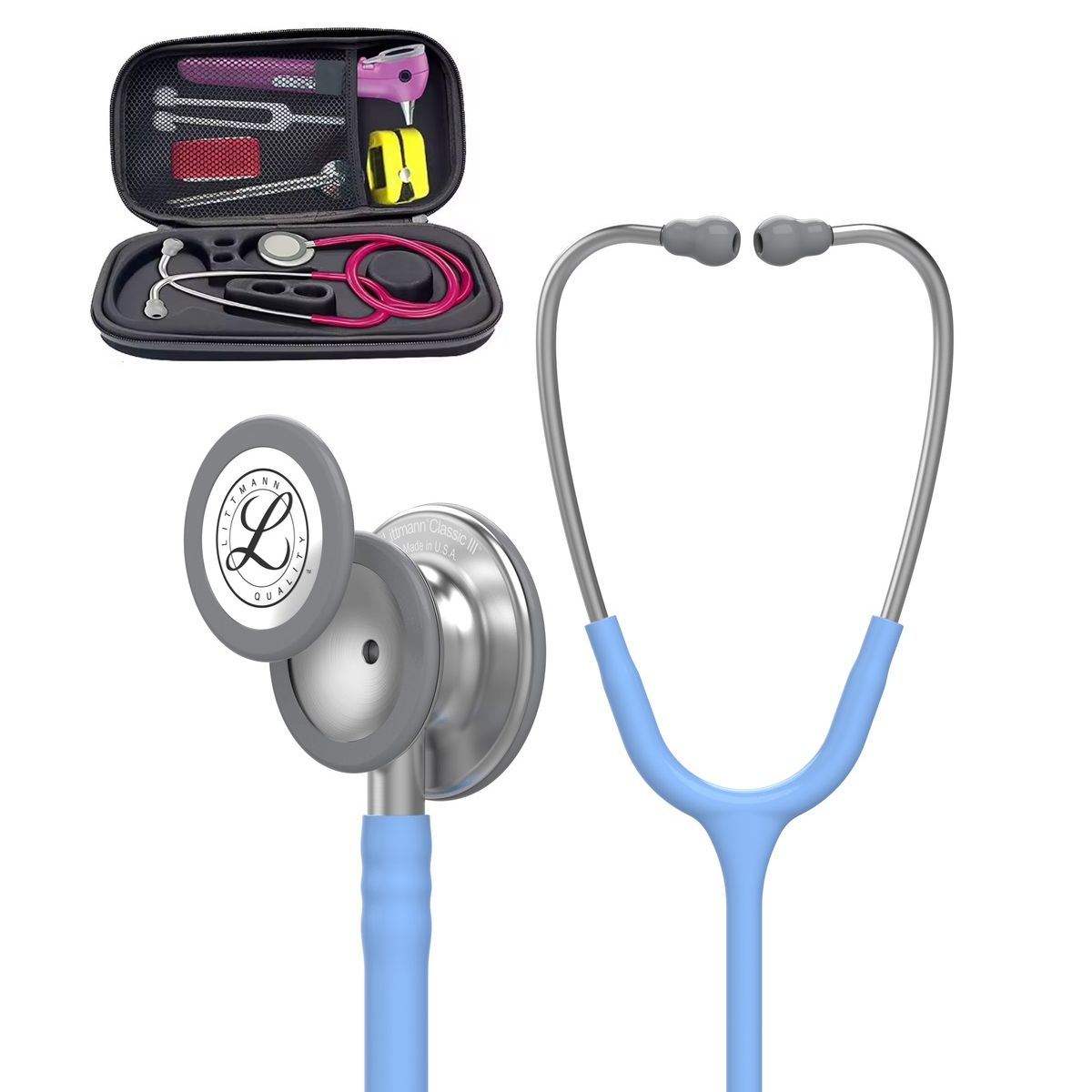 3M - Estetoscopio 3M Littmann Classic iii 5630 + ESTUCHE