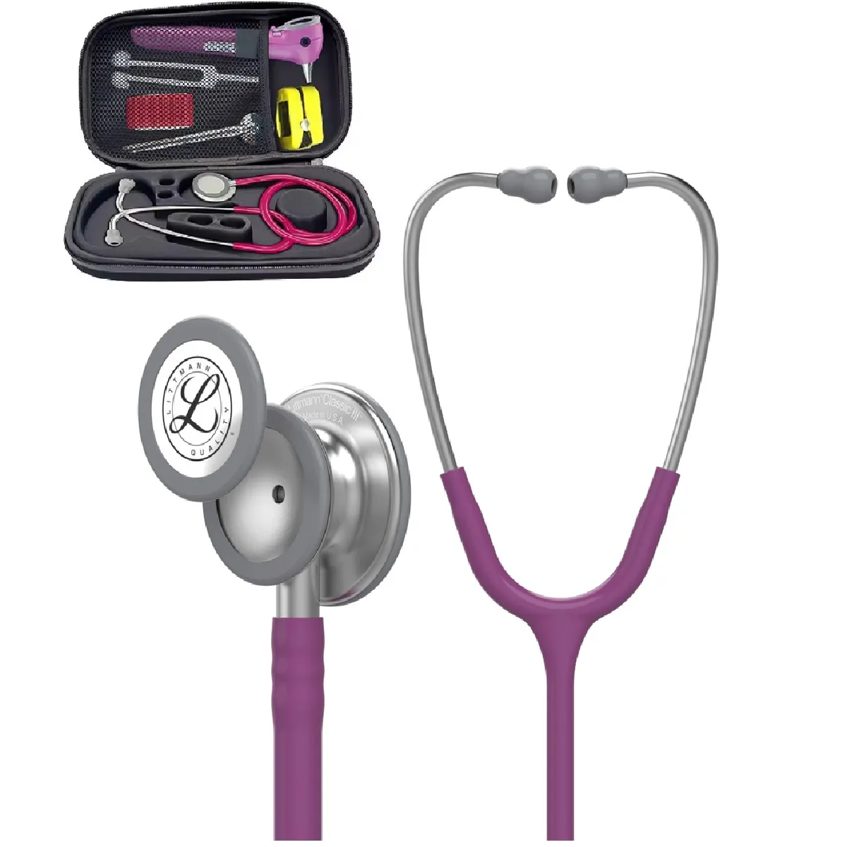 3M - Estetoscopio 3M Littmann Classic iii -  5831 + Estuche