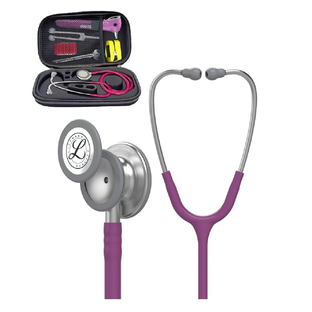 3M - Estetoscopio 3M Littmann Classic iii -  5831 + Estuche